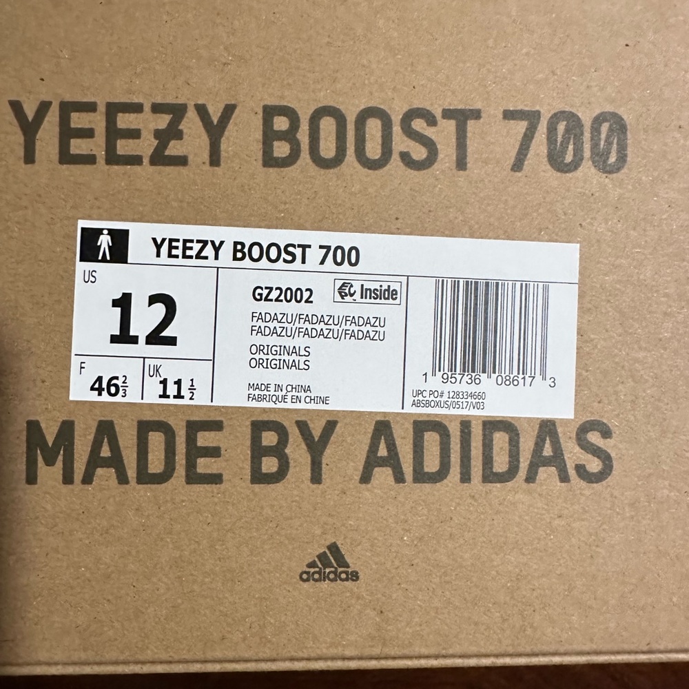 Yeezy Boost 700 Faded Azure